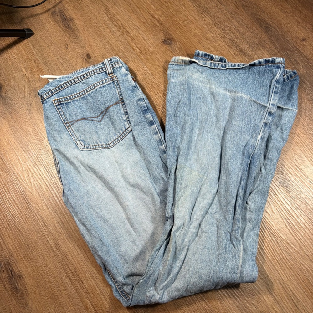 Rare Y2K Low Rise Vintage Jordache  Flare Jeans Wide Leg - Picture 3 of 7